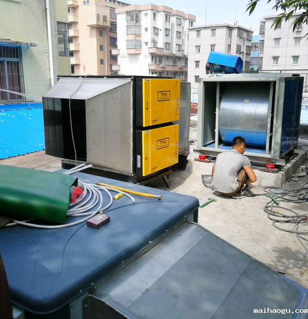 油烟净化除味工程案例