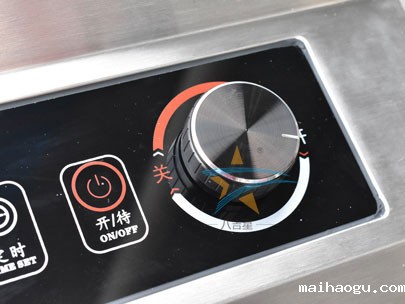 台式商用凹面电磁炉实拍图