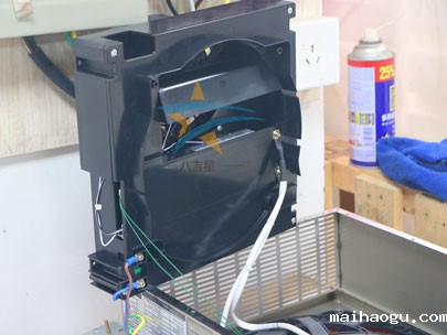 台式商用凹面电磁炉实拍图