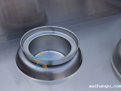 立式商用多头多尾小炒炉实拍图