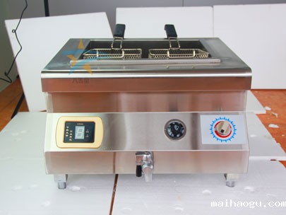 台式商用电磁炸炉实拍图