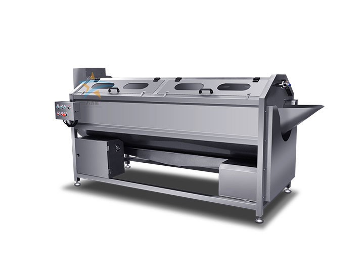 连续式毛辊去皮机