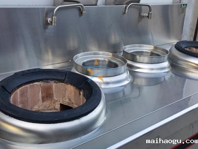 燃气小炒炉实拍图