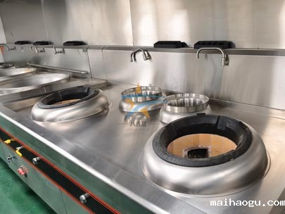 燃气小炒炉实拍图