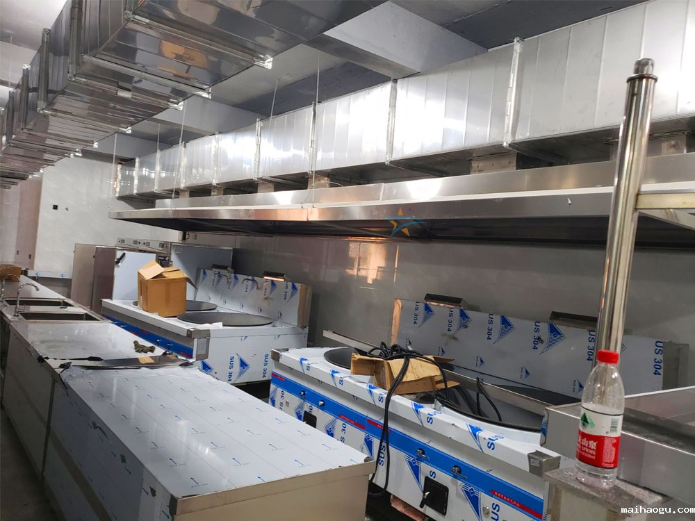 温州泰顺学府厨房工程鲜风系统 温州泰顺学府厨房工程鲜风系统
