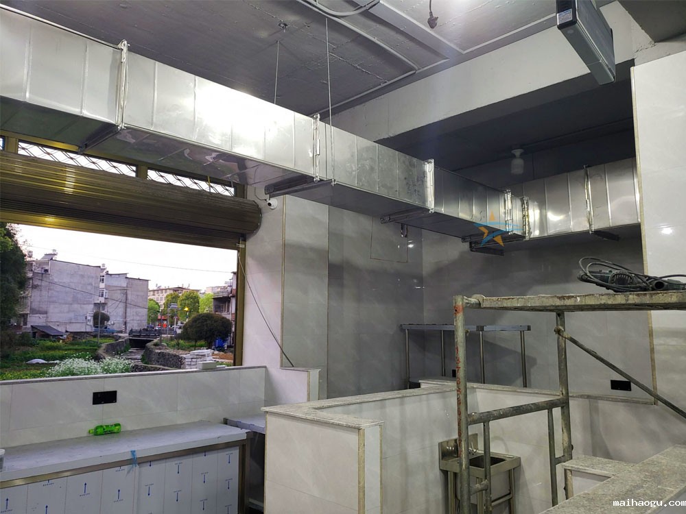 温州泰顺学府厨房工程油烟净化系统 温州泰顺学府厨房工程油烟净化系统