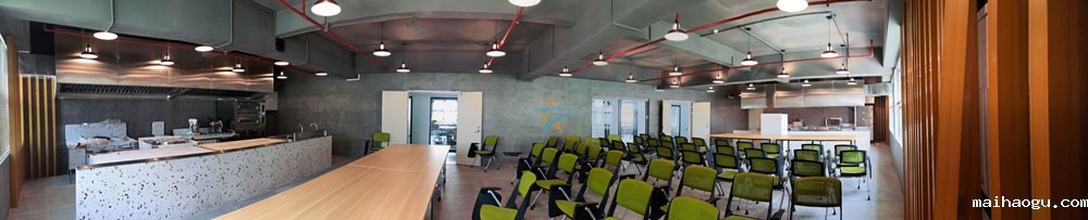 台山粤菜厨艺面点培训厨房工程全景图