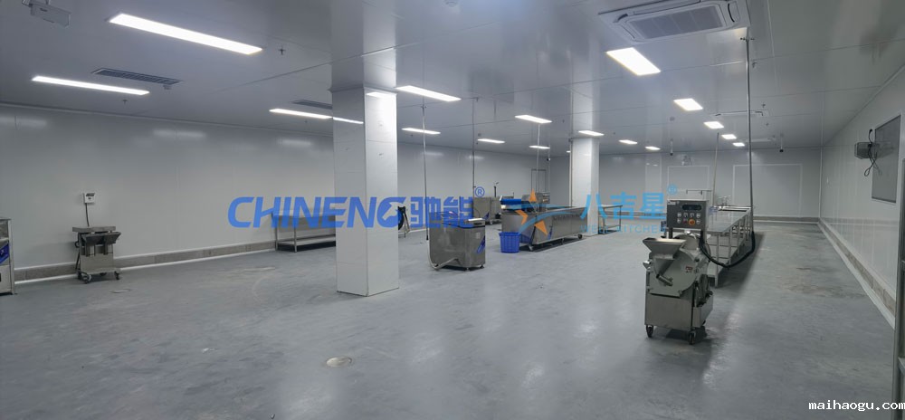 梅州中央厨房工程蔬菜加工区